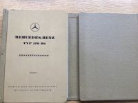 Mercedes Benz Typ 170 Db Ersatzteilliste 1952 Bayern - Fürth Vorschau