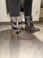 Wildleder Boots gefüttert Jana, Größe 40 Nordrhein-Westfalen - Bad Salzuflen Vorschau