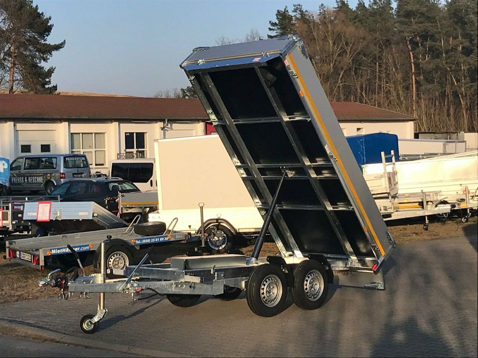 ✅ Eduard Heck-e-Kipper 2700 kg 311x180x30cm Rampen Handpumpe 63 S in Schöneiche bei Berlin