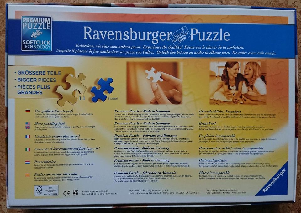 Ravensburger Puzzle 500 Teile Motiv Mühle am Blautopf in Eschborn