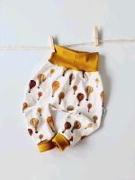 Bumlbären Hose Baby nähen 80 86 92 Heißluftballons Herbst Jersey Kr. München - Planegg Vorschau