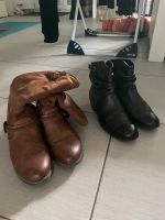 Zwei paar getragene Lederstiefel / Stiefeletten Gr. 39/40 Bonn - Tannenbusch Vorschau