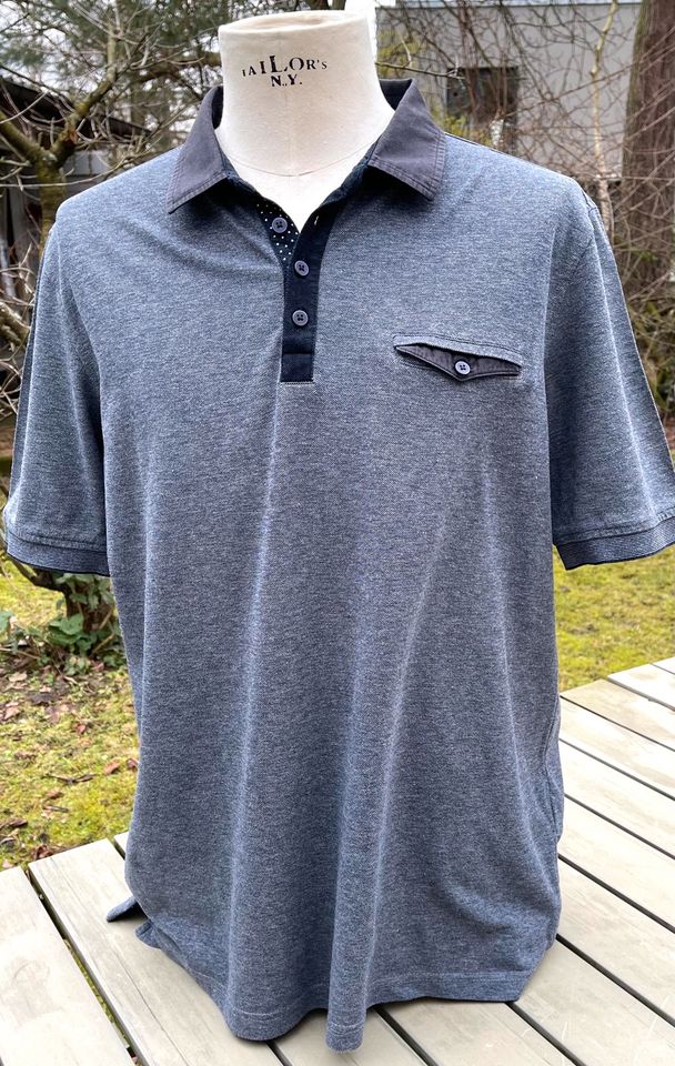 reserviert/ WALBUSCH Poloshirt navy maritim Gr. 52 in Berlin