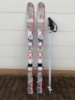 Ski 146cm mit Stöcken, Marker Bindung, rosa Hessen - Herbstein Vorschau