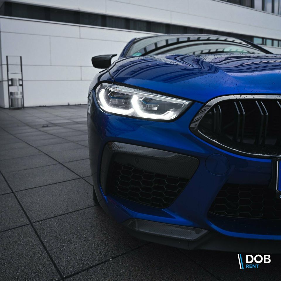 Sportwagen Miete ❗ BMW M8 Comp. 625 PS❗ DOB Rent |Wuppertal Düsseldorf Autovermietung in Düsseldorf