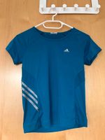 Blaues Sport T-shirt von Adidas Gr. 152 Niedersachsen - Worpswede Vorschau