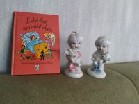 2 kleine Kinderfiguren Buch mit Kindergebete Vintage Konvolut Nordrhein-Westfalen - Hückelhoven Vorschau