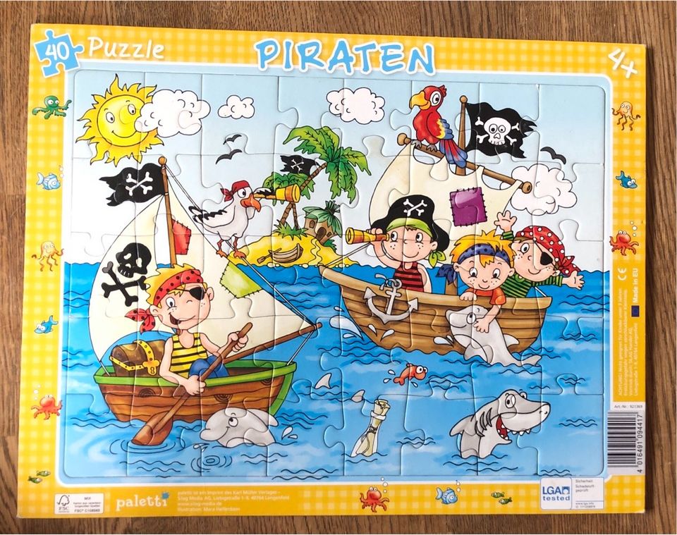 Set! Ravensburger /Paletti Puzzle - Winter & Piraten in Lichtenstein