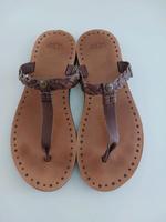 UGG Flipflops Leder braun Nordrhein-Westfalen - Rietberg Vorschau