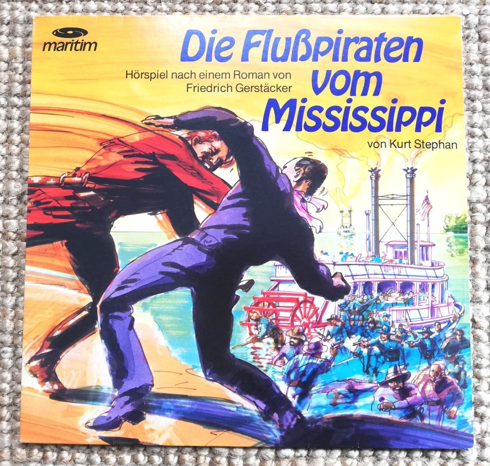 Die Flusspiraten vom Mississippi - Hörspiel LP MARITIM in Lienen