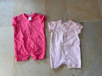 2x Einteiler Jumpsuit Schlafanzug Pyjama rosa pink H&M Gr. 56 Baden-Württemberg - Wangen im Allgäu Vorschau