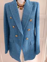 zara Blazer Damen Jacke blau edel M Sommer Neu Nordrhein-Westfalen - Bad Honnef Vorschau