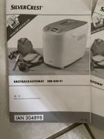 Silvercrest Brotbackautomat bis 1,5kg Schleswig-Holstein - Ahrensburg Vorschau