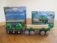 Brio Freight Battery Engine 33214 +  Lumber Loading Wagon 33696 Nordrhein-Westfalen - Minden Vorschau