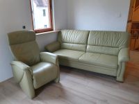 Echtleder-Couch +Sessel (HIMOLLA) Sachsen - Klipphausen Vorschau