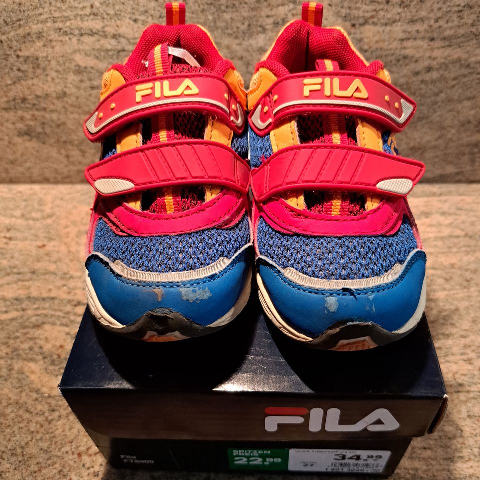 FILA Klettschuhe Schuhe Gr 27 in sehr gutem Zustand in Hamburg