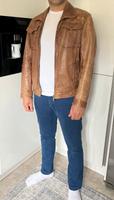 Marc O'Polo Herren echt Leder Jacke  Gr. 48 cognac Bayern - Neufahrn Vorschau