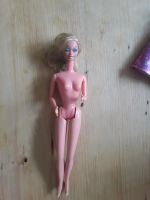 Vintage 1966 Barbie Puppe Knopf Rückseite blauer Lidschatten Bayern - Bergrheinfeld Vorschau