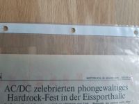 AC/DC Konzert Berlin  Eissporthalle Kritik Zeitung 28.03.1988 Brandenburg - Potsdam Vorschau