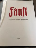 A. de Andres-Gayon: handkolorierte Holzschnitte Goethe's Faust München - Schwabing-Freimann Vorschau