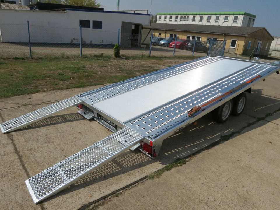 Mietanhänger ab 20€ Autotransporter Autotrailer 3500 Kg mit Gurte in Prenzlau