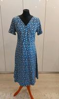 **NEU** QIERO Kleid shirtkleid Baumwolle blau weiss 44 xl L Hessen - Fulda Vorschau