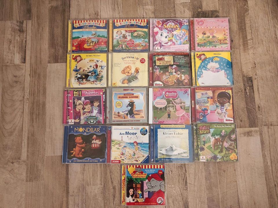 Kinder CD's Hörspiel Blümchen, Märchen, Kinderlieder,  Yakari, in Alpen