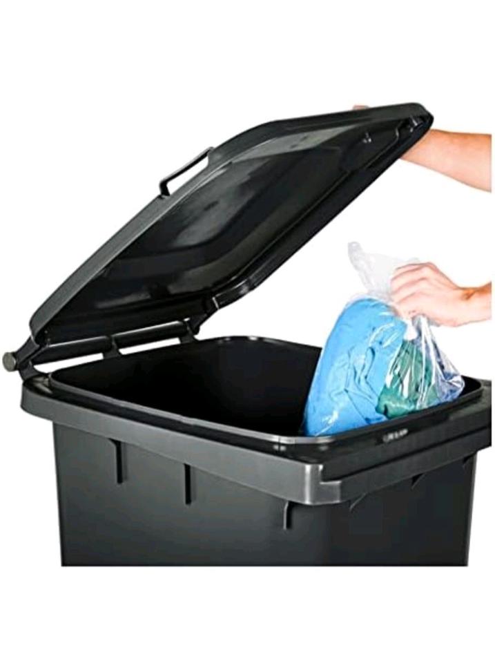 Mülltonne 2-Rad  Müllgroßbehälter schwarzgrau Stier 240Liter in Lehrte