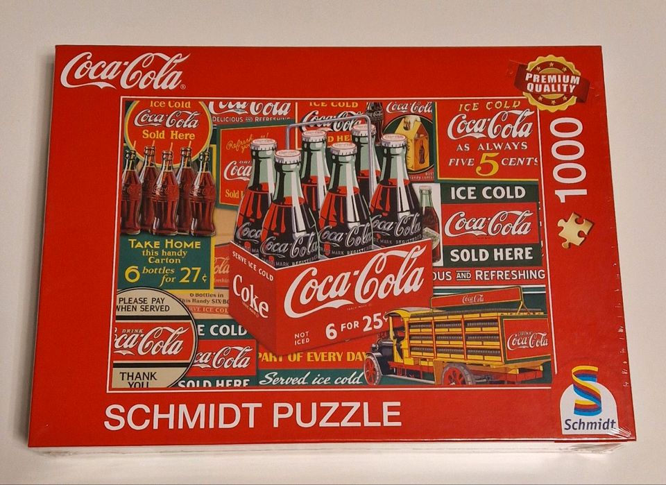 Coca Cola Puzzle 1000 Teile - OVP in Uslar