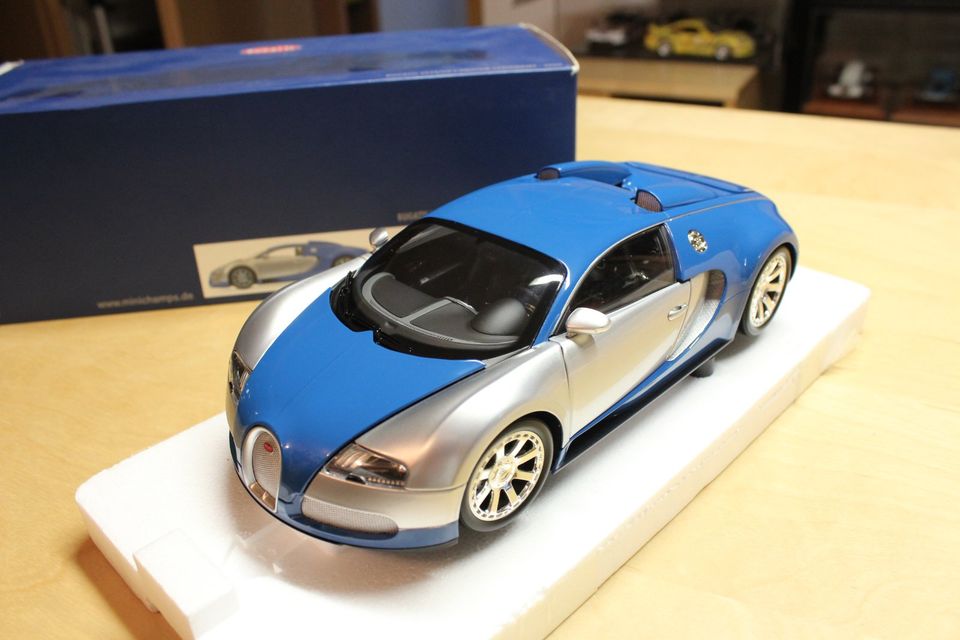 Modellauto 1:18 Bugatti Veyron L'EDITION Centenaire v. Minichamps in Titz