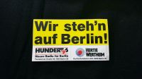 AUFKLEBER 100,6 Radio und HERTIE aus 1989 Berlin - Tempelhof Vorschau