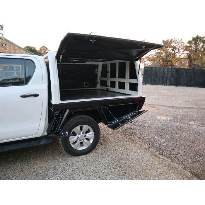 Bushtech Canopy Tray Truck Flatbed Toyota Hilux Revo Double Cab in Herne