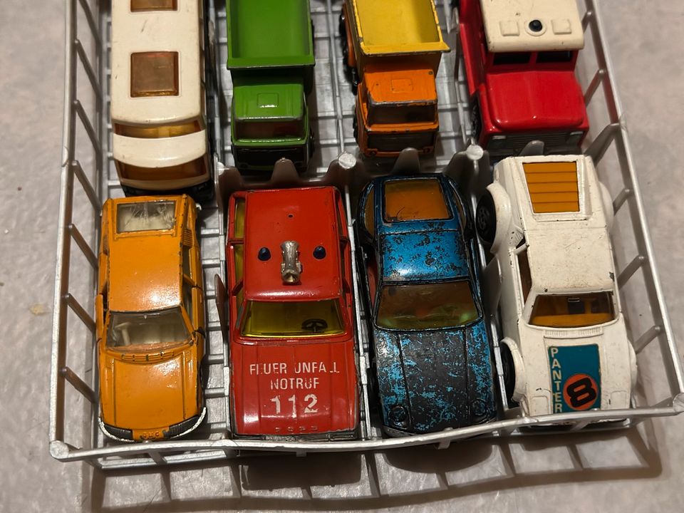 Spielzeugautos Konvolut Lot (Siku/Matchbox/Schuco) // 16Stück in Lindetal