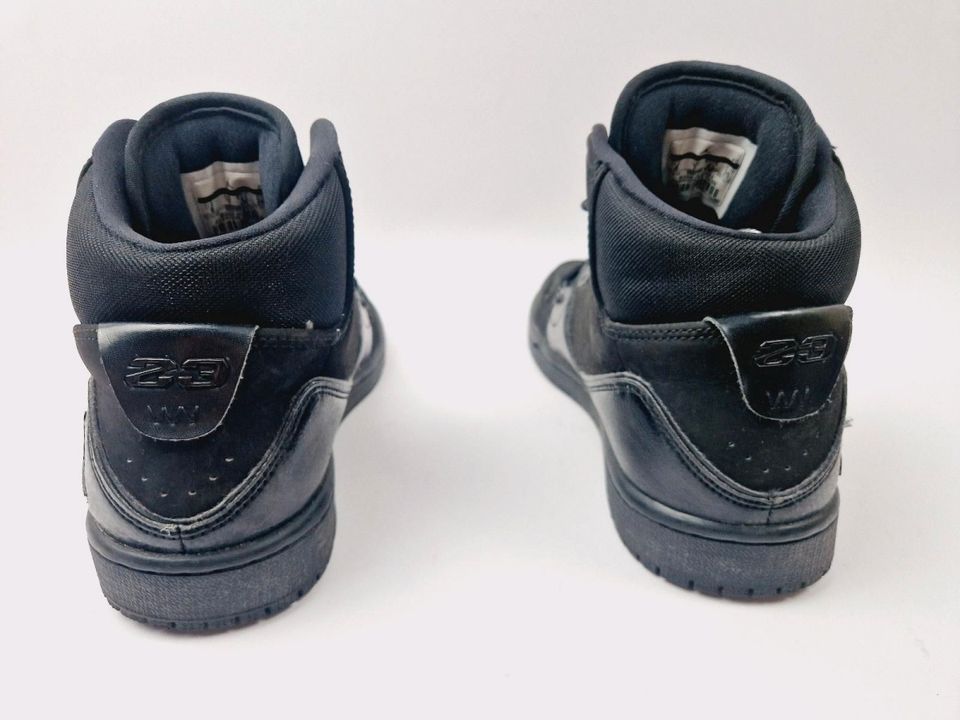 Air Jordan 1 Flight 2 Gr. 41 / Dunk Force Schwarz Top Zustand in Worms