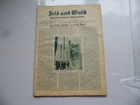 Feld und Wald Das freie deutsche Bauernblatt 1. Februar 1957 Nordrhein-Westfalen - Morsbach Vorschau