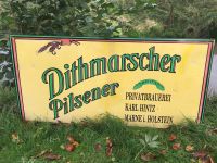 Dithmarscher Bier Reklameschilder, kein Emaille. Niedersachsen - Osten Oste Vorschau