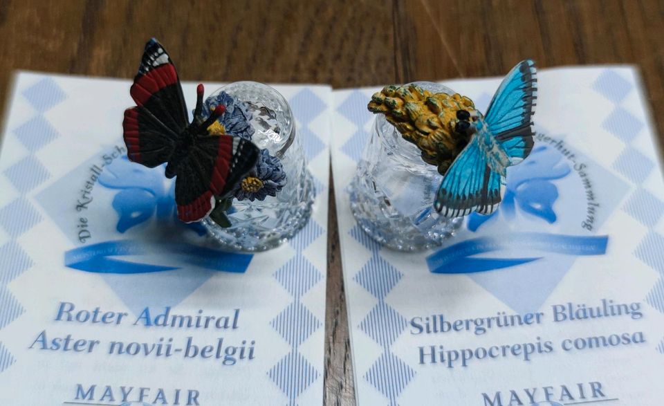 Die Kristall Schmetterling Fingerhut Sammlung in Falkenberg/Elster