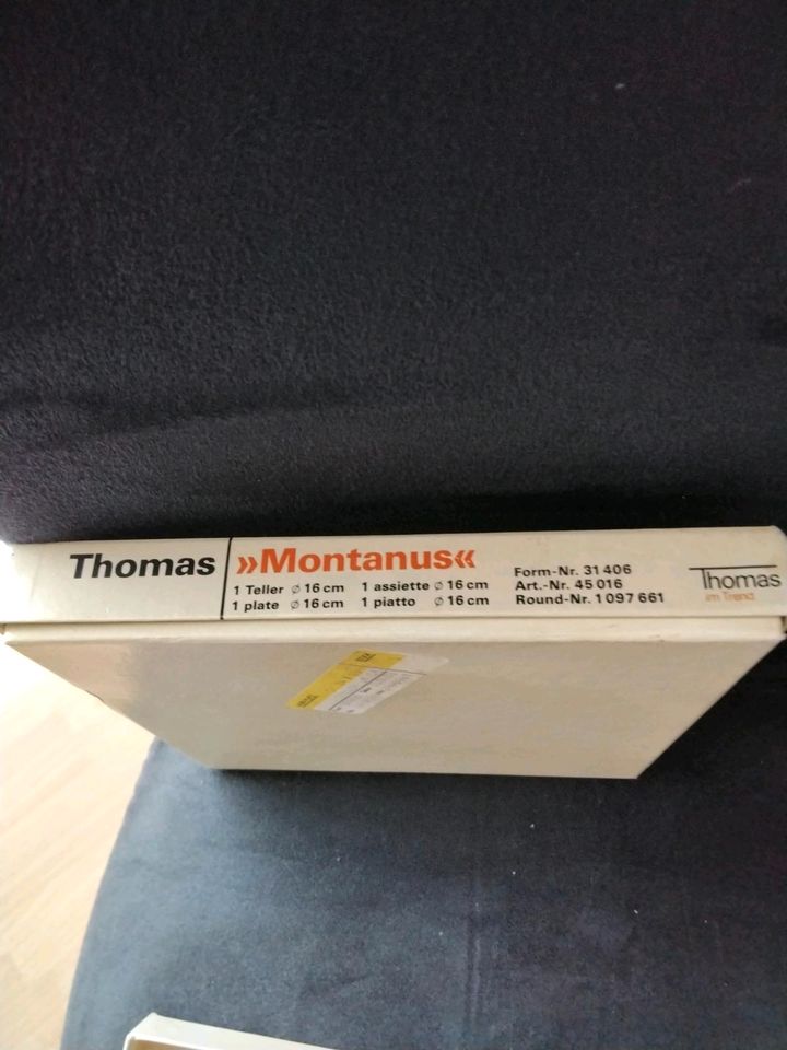 THOMAS TELLER <MONTANUS >3Stück je 16 cm in Regensburg