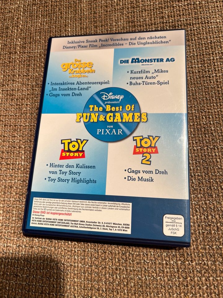 DVD Disney The best of Fun & Games in Wiesbaden