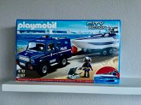 Playmobil 5187Polizei Truck mit Speedboot  City Action unbenutzt Niedersachsen - Ritterhude Vorschau