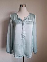 Bluse Satin Reserved XS/S Blue Blogger Retro Boho Hamburg-Mitte - Hamburg Hamm Vorschau