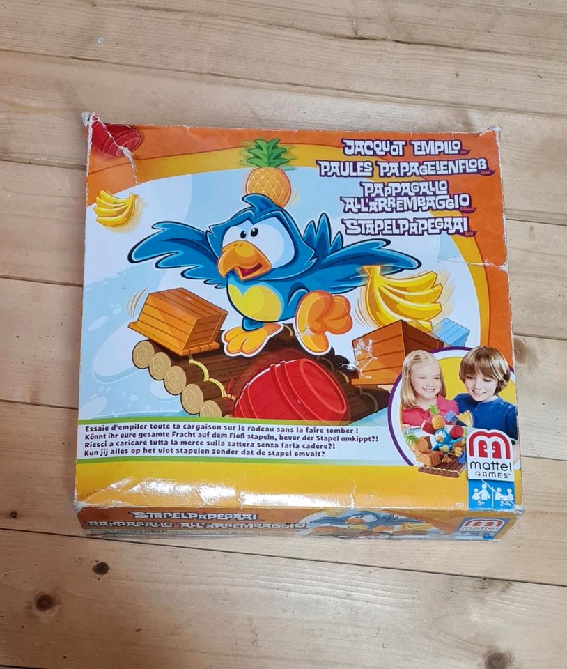 Spiel Stapelpapagei Gesellschaftsspiel Kinder in Ihlow