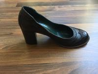 Pumps Schuhe Laura Gr. 37 Leder Braun Schleswig-Holstein - Norderstedt Vorschau