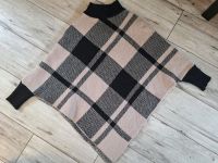 Poncho, beige/schwarz, OneSize Niedersachsen - Oldenburg Vorschau