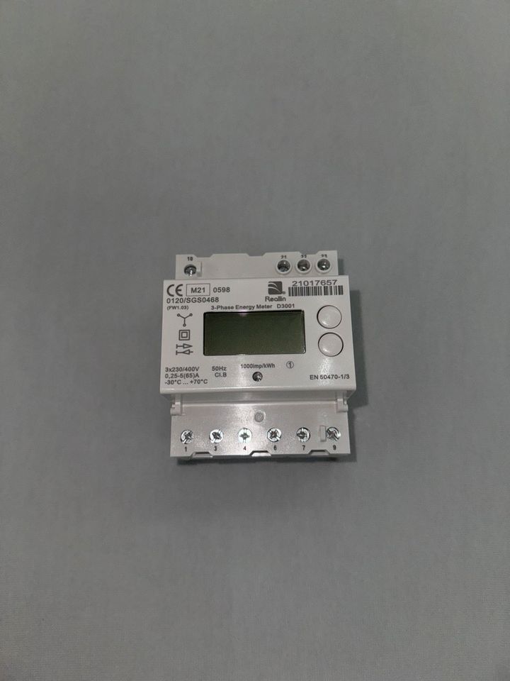 3 Phasen Energymeter (Reallin D3001) in Salzkotten