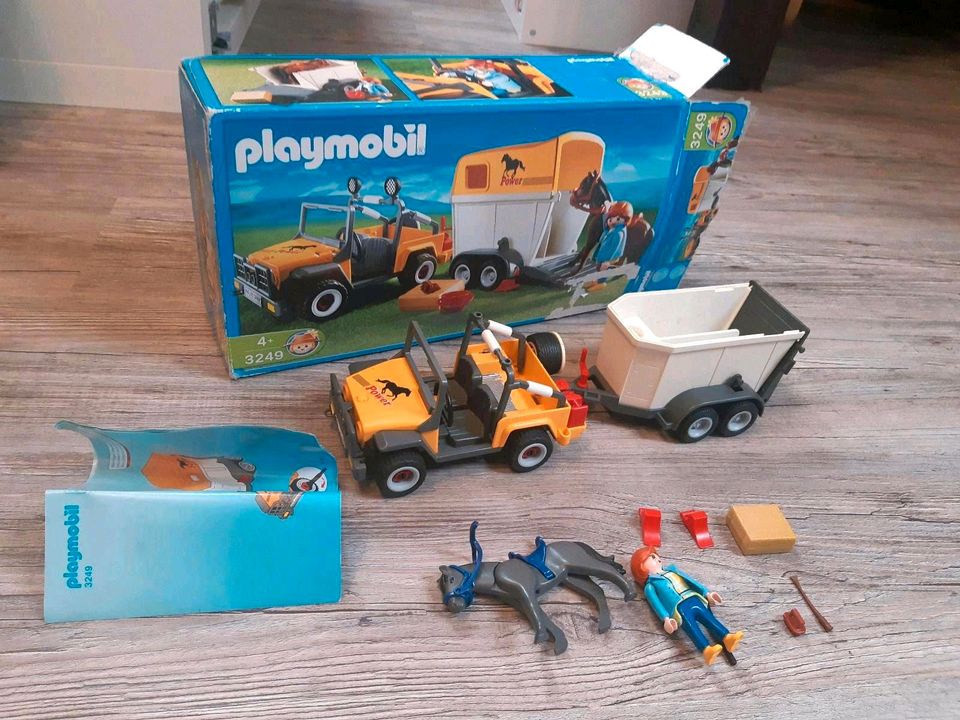 Playmobil 3249 Pferdetransporter mit Originalverpackung in Alsbach-Hähnlein