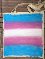 "Transgender Pride Flag" LGBT Beutel (handmade) Eimsbüttel - Hamburg Schnelsen Vorschau