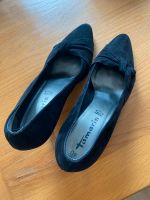 Highheels Gr.40 Tamaris schwarz Nubuk Leder Altona - Hamburg Ottensen Vorschau