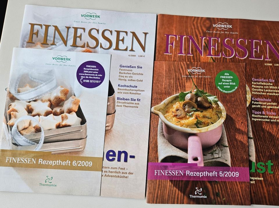 Finessen-Thermomix Magazin + Rezeptheft in Nottuln