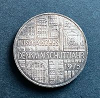 5 DM Münze EUROPÄISCHES DENKMALSCHUTZJAHR 1975 F Gedenkmünze Niedersachsen - Wennigsen Vorschau